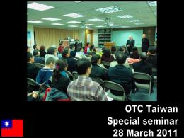 OTL Taiwan SMI Projects - Taipei