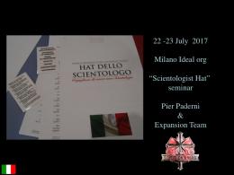 Milano Ideal Org Program