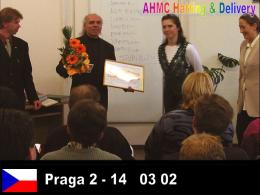 Award in Prague