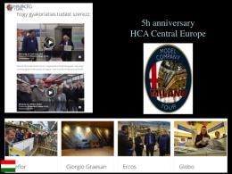 HCA CE CEOs Program - Italy Tour
