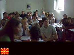 Skopie SMI Pro lecturers training - Macedonia