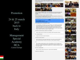 HCA CE Pilot Boat CEOs Program Promotion