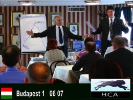 HCA Central Europe CEOs Management  Seminar - Budapest