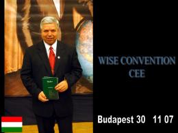 Wise Central Europe Convention - Budapest
