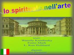 Lo Spirituale nell'Arte Seminar - Milano